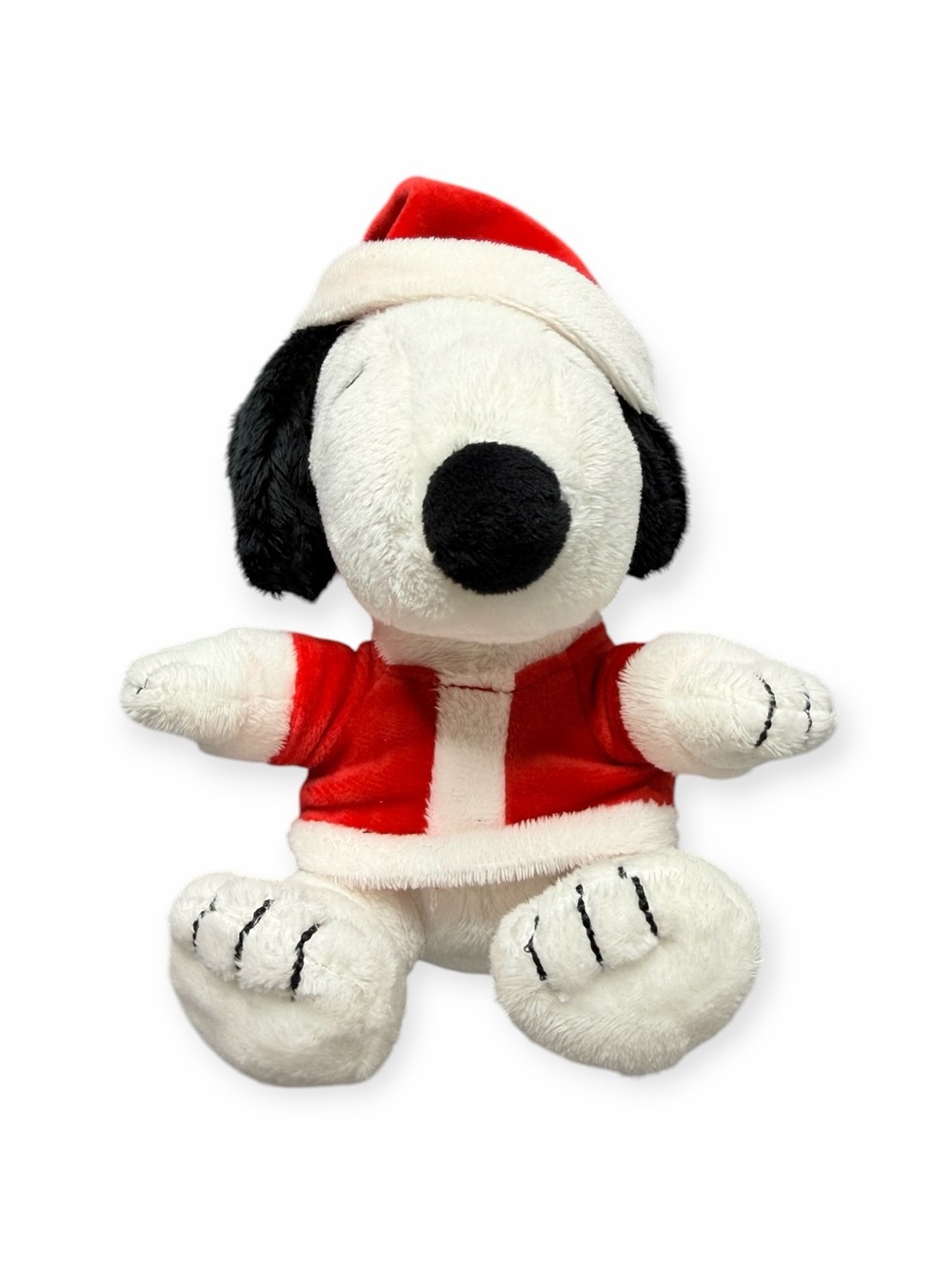 Hallmark Peanuts Snoopy Plush Santa Christmas Red Suit 6.5” Holiday